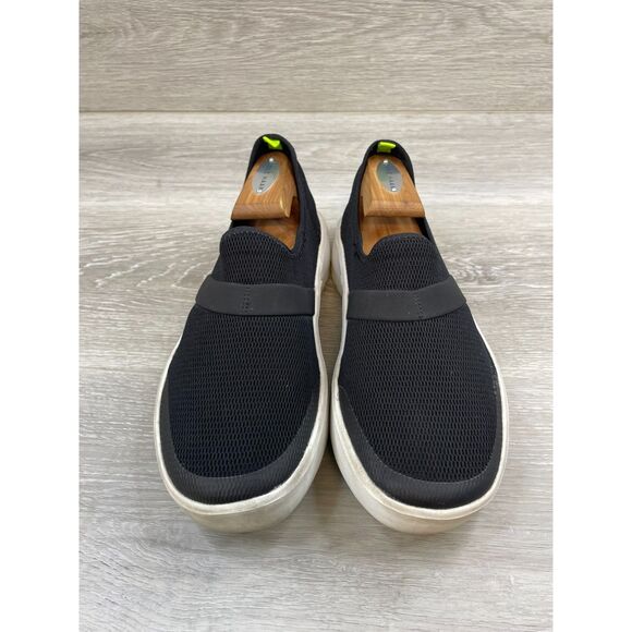 Oofos Oomg Low Women's Sneaker Slip-On Synthetic 8 Black Athletic Recovery Shoes - Picture 2 of 10